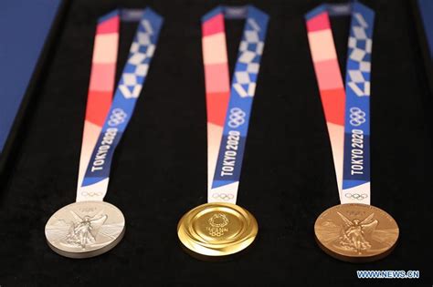 Tokyo 2020 Olympic medals unveiled - Xinhua | English.news.cn