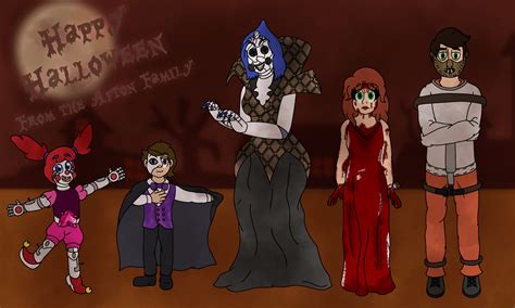 Happy Halloween from The Afton Family! [AU] : r/fivenightsatfreddys