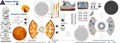 Nasa Orion Paper Model