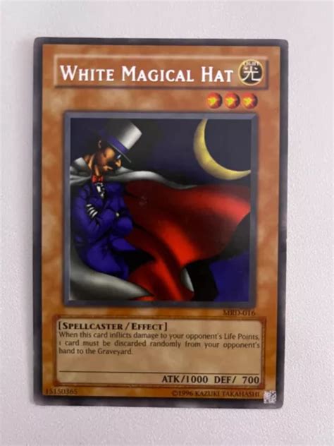 YU-GI-OH! TCG WHITE Magical Hat Metal Raiders Mrd-016 Unlimited Rare $3.49 - PicClick