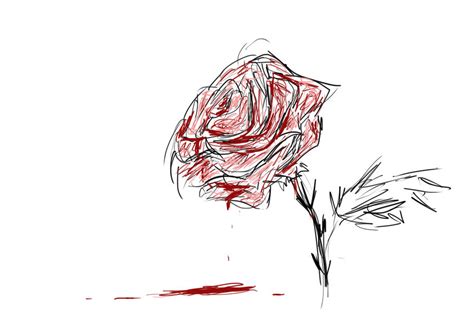 Bloody Rose Sketch by FootFlavoredPotatoes on DeviantArt