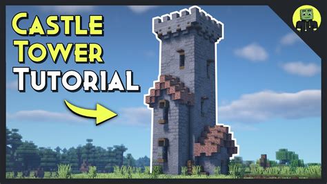 How To Build - Castle Tower in Minecraft!! [Tutorial 2021] - YouTube