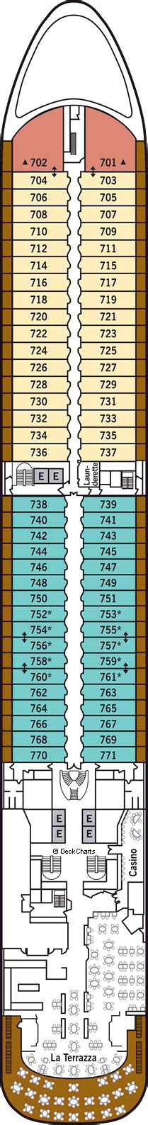 Silversea Silver Spirit Deck Plans: Ship Layout, Staterooms & Map ...