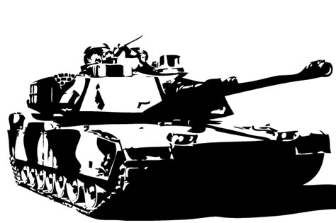 Tank Silhouette Vector at Vectorified.com | Collection of Tank ...