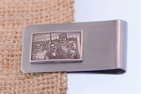 Money Clip Personalized Photo Engraving - Etsy