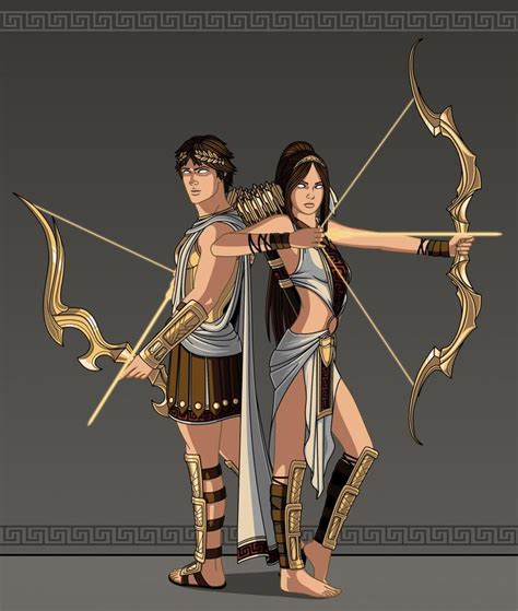 Apollo and Artemis Updated by Hiroki8 on DeviantArt | Apollo and ...