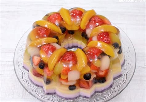 Recetas de → GELATINA DE FRUTAS NATURALES | Recipe | Jello mold recipes ...