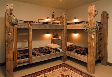 Log Cabin Bunk Beds | Printable Templates Free