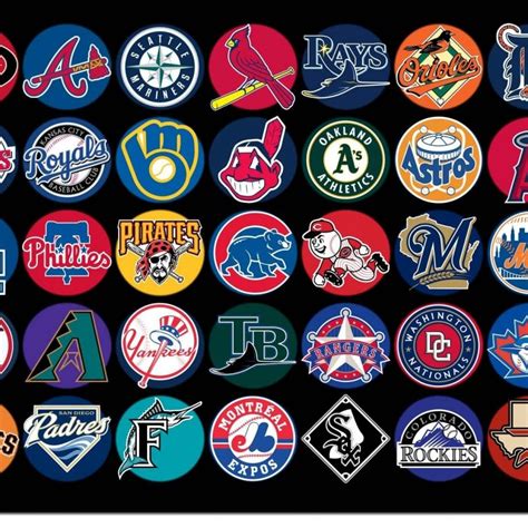 10 Top Every Baseball Team Logo FULL HD 1080p For PC Background 2024