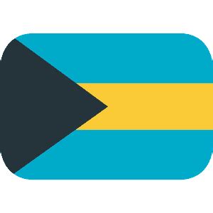 Bahamas flag - Free vector emoji on creazilla.com