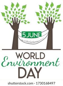 5 June World Environment Day Concept Stock Vector (Royalty Free ...