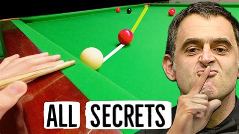 Snooker Tips and Techniques You May Not Know - YouTube