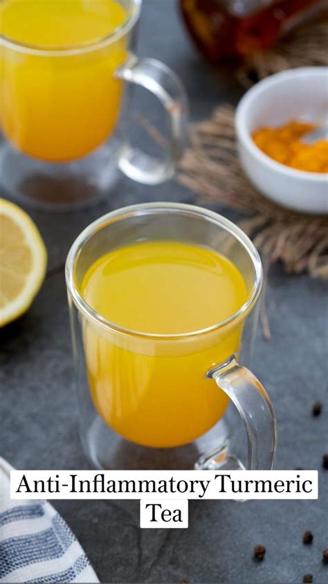 Anti-Inflammatory Turmeric Tea | Turmeric tea, Turmeric tea recipe ...