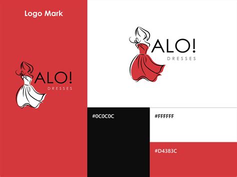 Alo Dresses - Logo Design Concept :: Behance