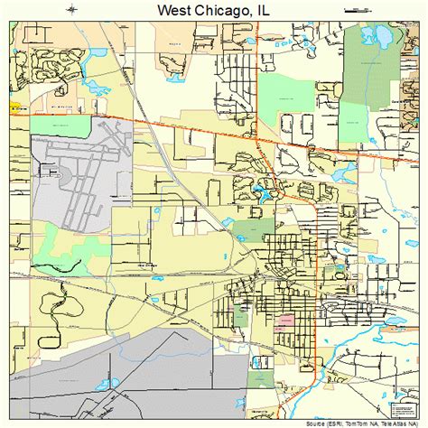 Map Of West Chicago Il - Park Houston Map