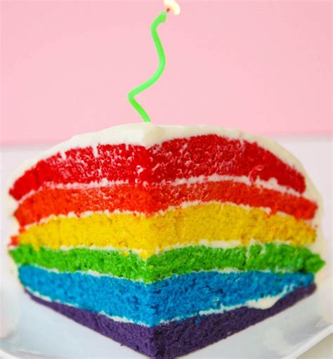 Rainbow Layer Cake