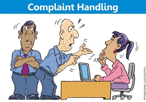 Complaint Handling Cartoon | In a perfect working world, there would be ...