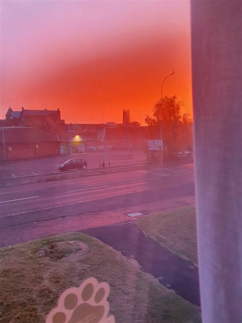 Beautiful Sunset In Kilmarnock : r/Kilmarnock