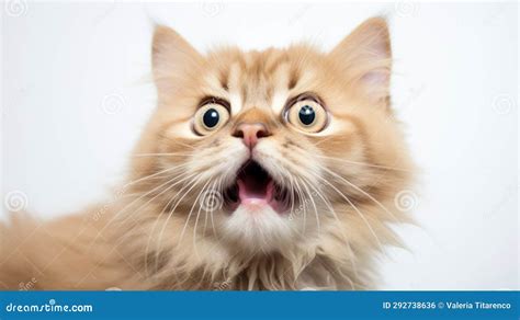 Hilarious Cat Making a Goofy Face. Stock Photo - Image of generated ...