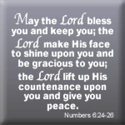 The Benediction – Going Out with Peace – Living Water Lutheran Church