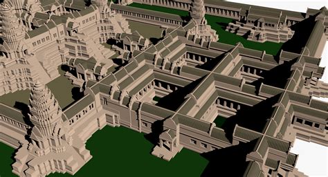 3d angkor wat model | Angkor wat, Angkor, Architecture old