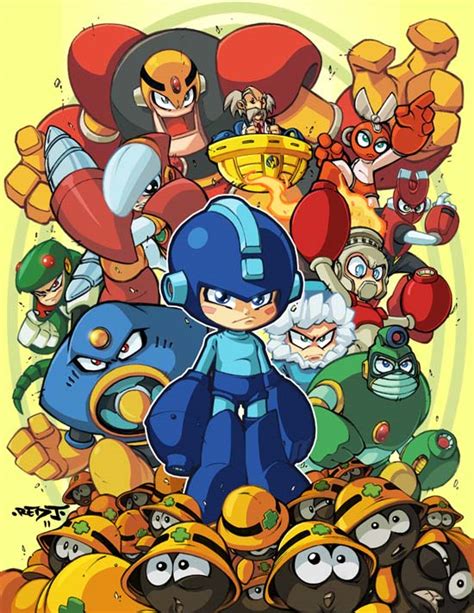 The MegaMan Series - Art | Game-Art-HQ