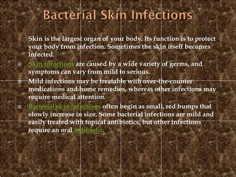 Ppt Bacterial Skin Infections Causes Symptoms Treatment And | The Best ...