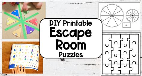 Brain Teaser Printable Escape Room Puzzles