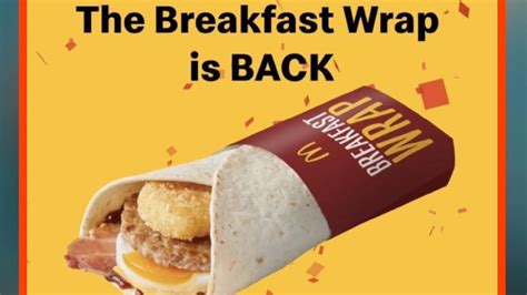 McDonald’s finally bring back Breakfast Wrap after viral petition - Dexerto