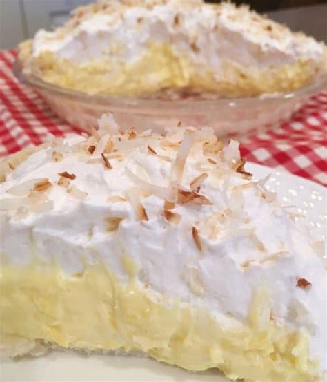 Slice of Coconut Cream Pie | Norine's Nest