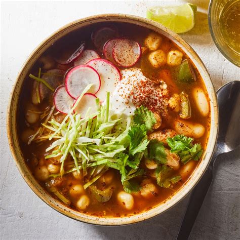 Vegetarian Slow-Cooker Pozole Recipe - EatingWell