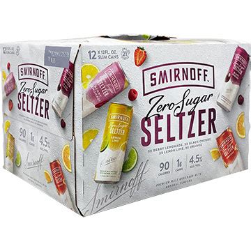 Smirnoff Zero Sugar Seltzer Variety Pack | GotoLiquorStore