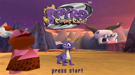 Spyro 2: Ripto's Rage | Logos and Title Screen - YouTube