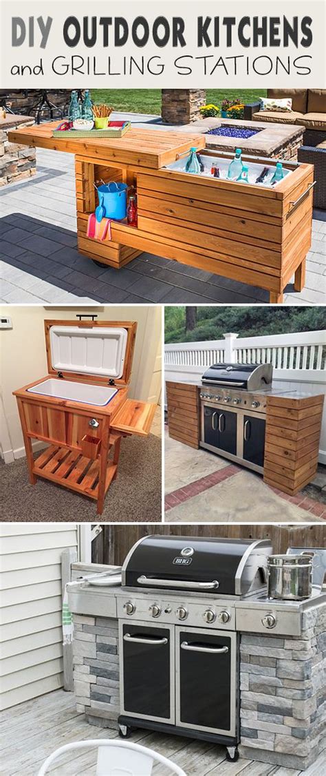 Diy Outdoor Kitchen Built In Grill Station / 15 Amazing Diy Outdoor Kitchen Plans You Can Build ...