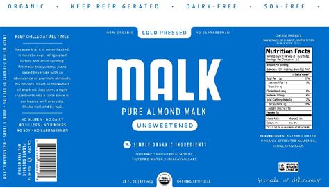 MALK ditches ‘milk’ from labels: ‘We're not pretending to be dairy’