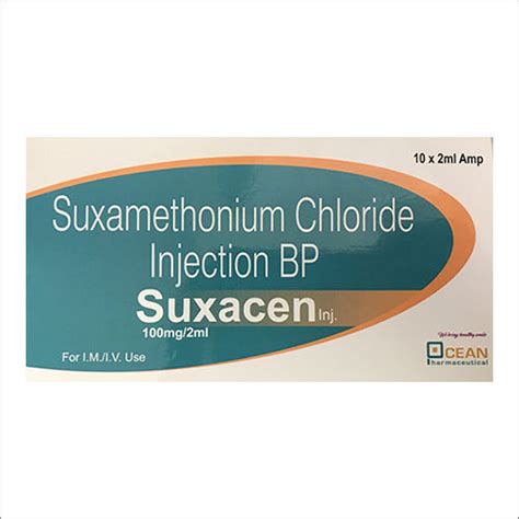 Liquid Suxamethonium Chloride Bp Injection at Best Price in Vadodara ...