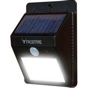 Frostfire Bright LED Wireless Solar Powered Motion Sensor Light - Erics Electronics