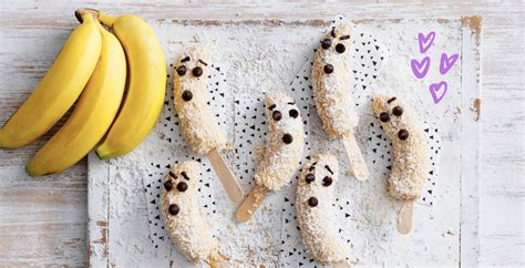 Halloween Banana Ghost Recipe – Total Girl