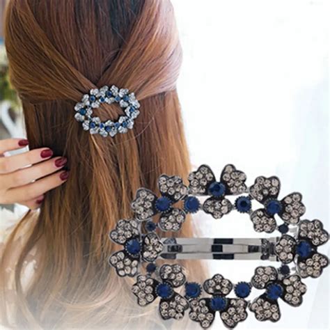 Aliexpress.com : Buy 1PC Fancy Ladies Hair Accessories Blue Rhinestone ...