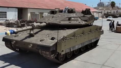 Merkava V: Israel's 70 tonne main battle tank being rolled out to war