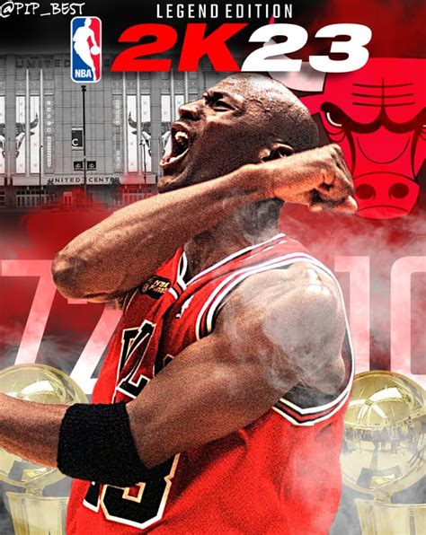 I Made an NBA 2K Cover Featuring Michael Jordan as the Legend Cover ...