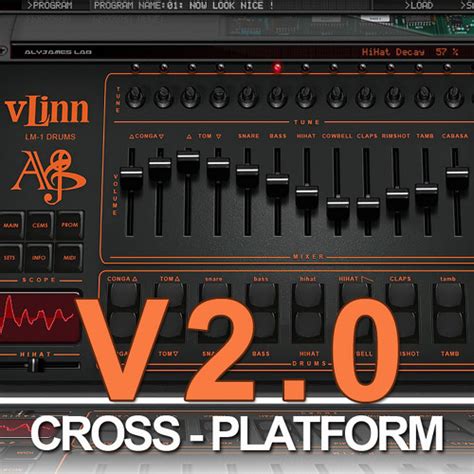 Stream VLINN VST LINN LM1 DRUMS V2.0 -- PitchBend Global tuning Funk by ...