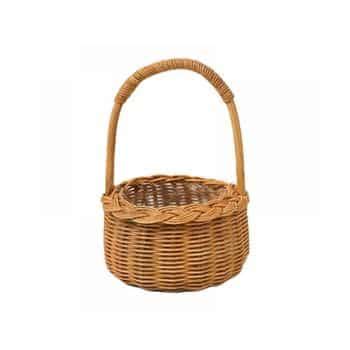 Wicker Easter Baskets - Happy Happy Nester