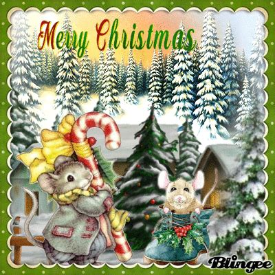 Christmas Mice Pictures, Photos, and Images for Facebook, Tumblr, Pinterest, and Twitter