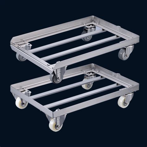 200 kg Stainless Steel Dolly Cart-HO CASTER INDUSTRIAL CO., LTD