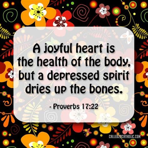 A Joyful Heart... | Spiritual inspiration quotes, Healing verses