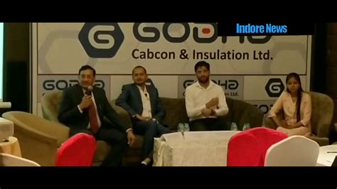 Indore News : Godha Cabcon IPO News - YouTube