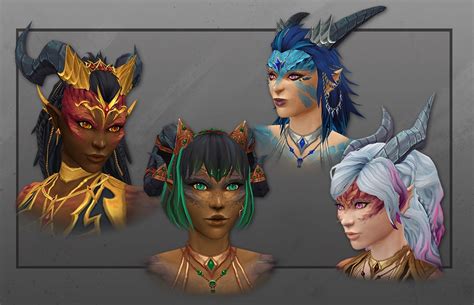 What happened to these customization options for Dracthyr? : r/wow