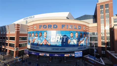 How to watch Detroit Lions fans arrive first Ford Field playoff game ...