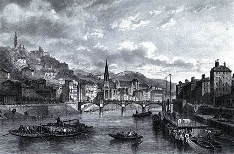 Lyon in 1860 image - Free stock photo - Public Domain photo - CC0 Images